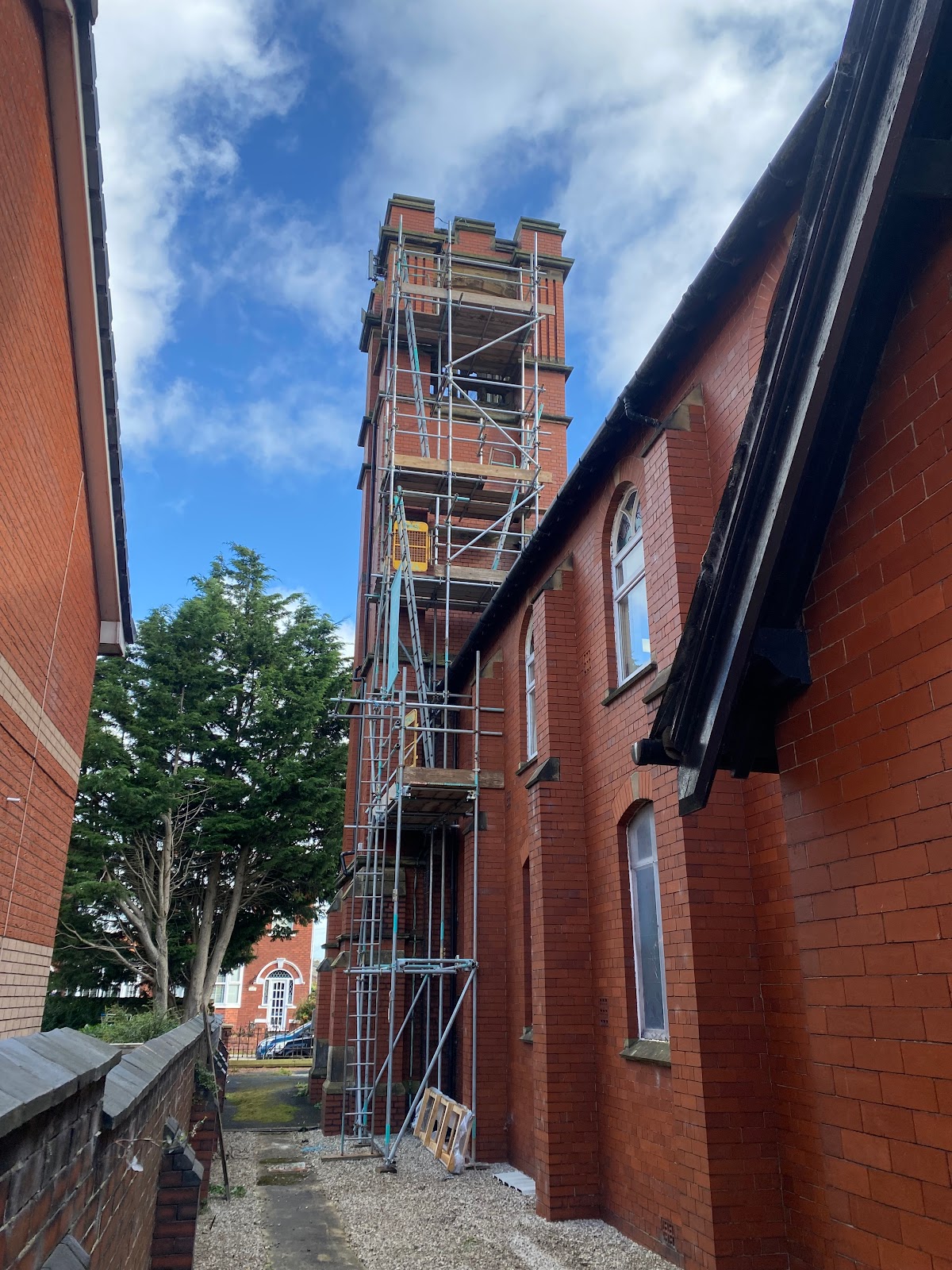 Domestic scaffolding