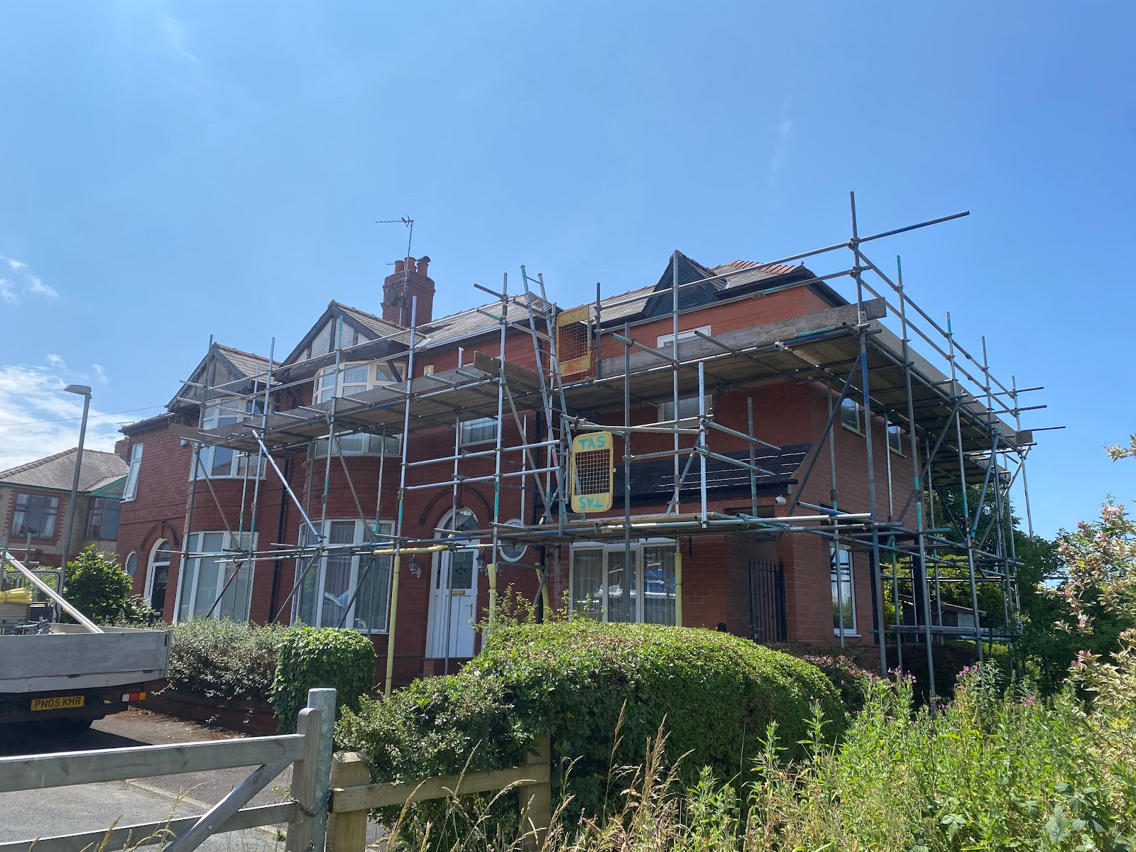 Commercial scaffolding